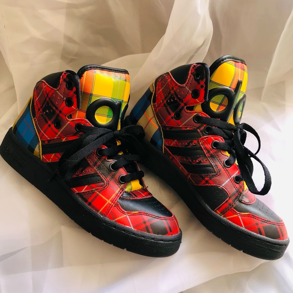Jeremy Scott x Adidas Originals Instinct Hi (Tartan)